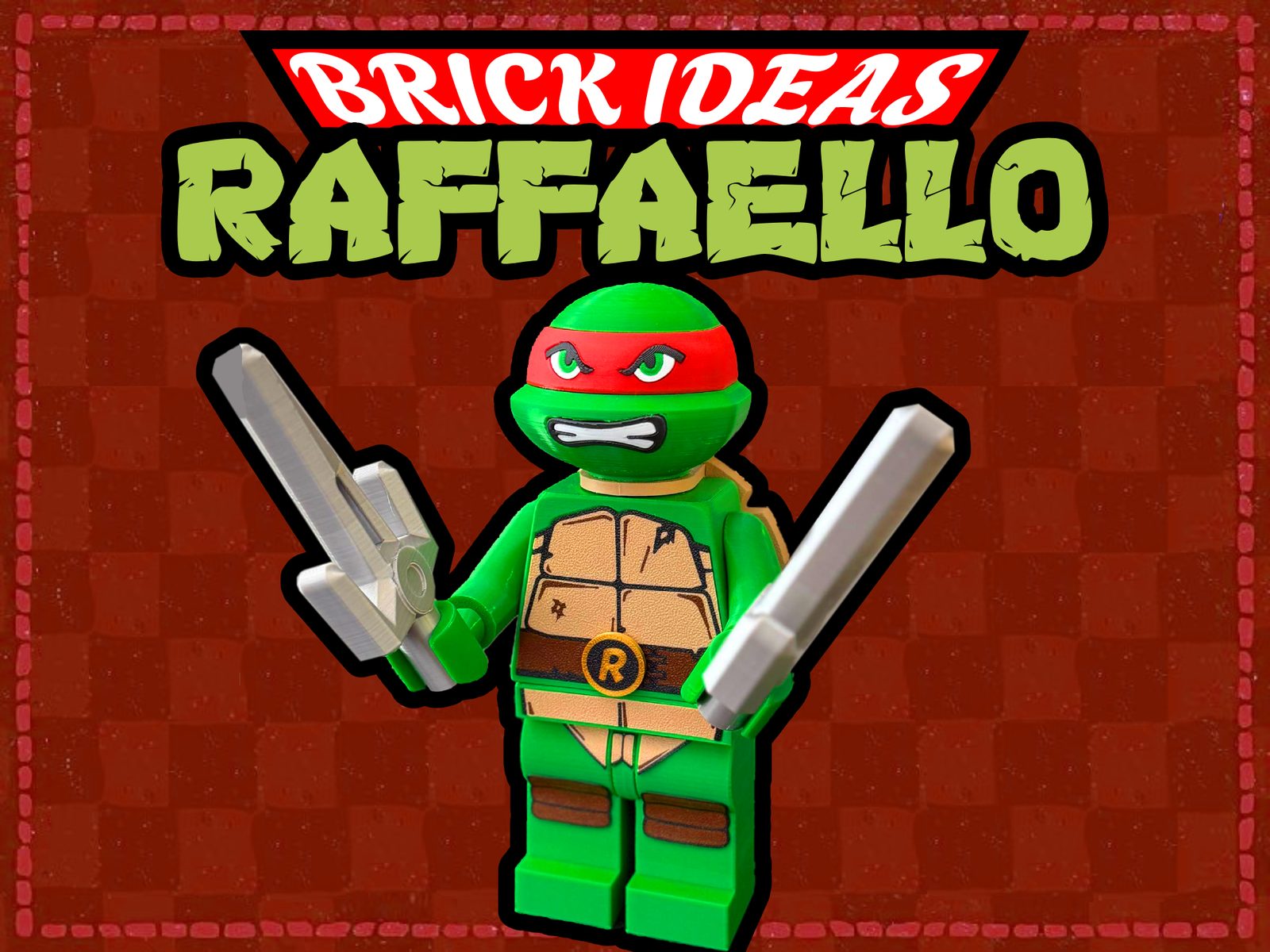 #31 Raffaello NinjaTurtles brick-style - 500% — vue 3