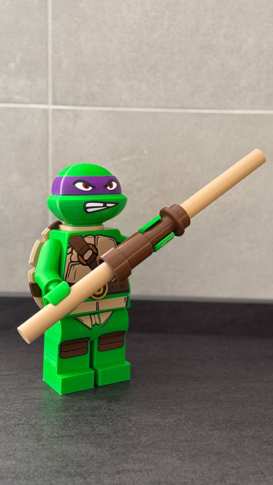 #33 Donatello NinjaTurtles brick-style - 500% — vue 3
