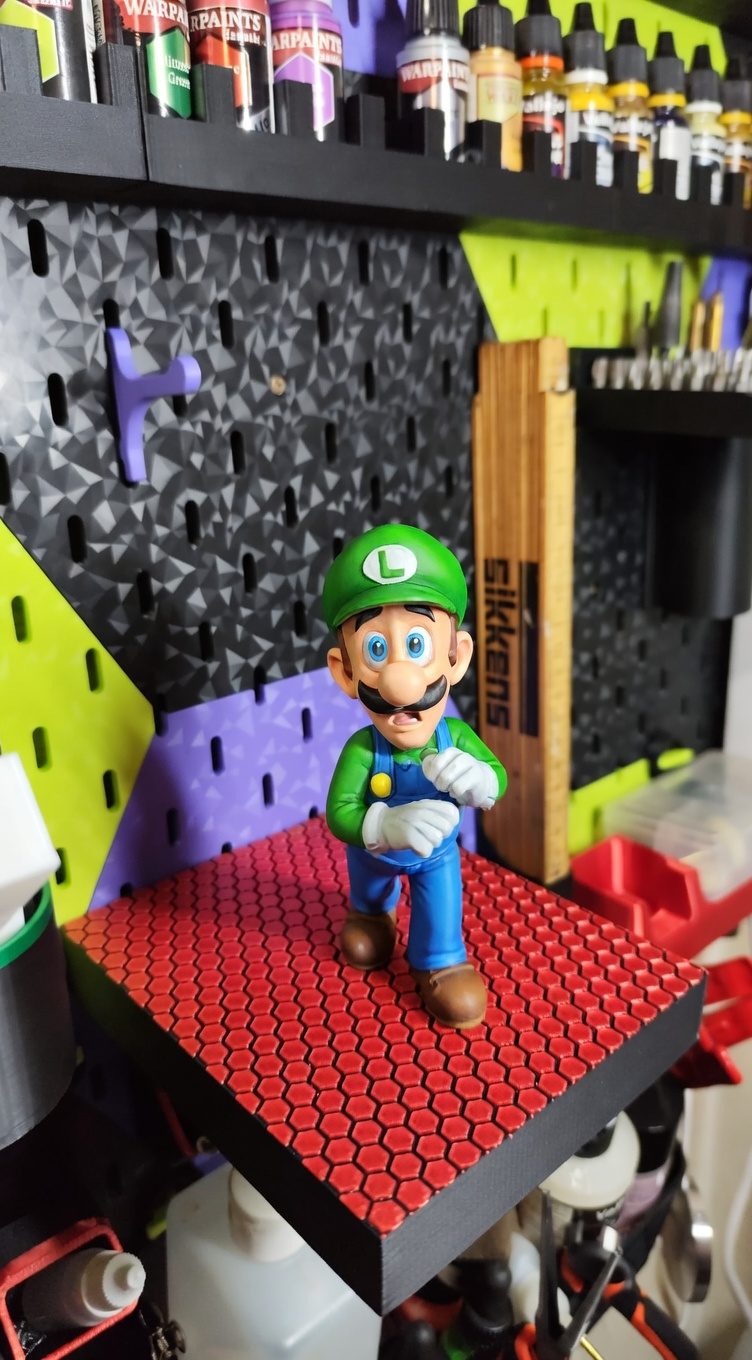 #34 Ängstlicher Luigi – Super Mario 3D Figur — vue 1