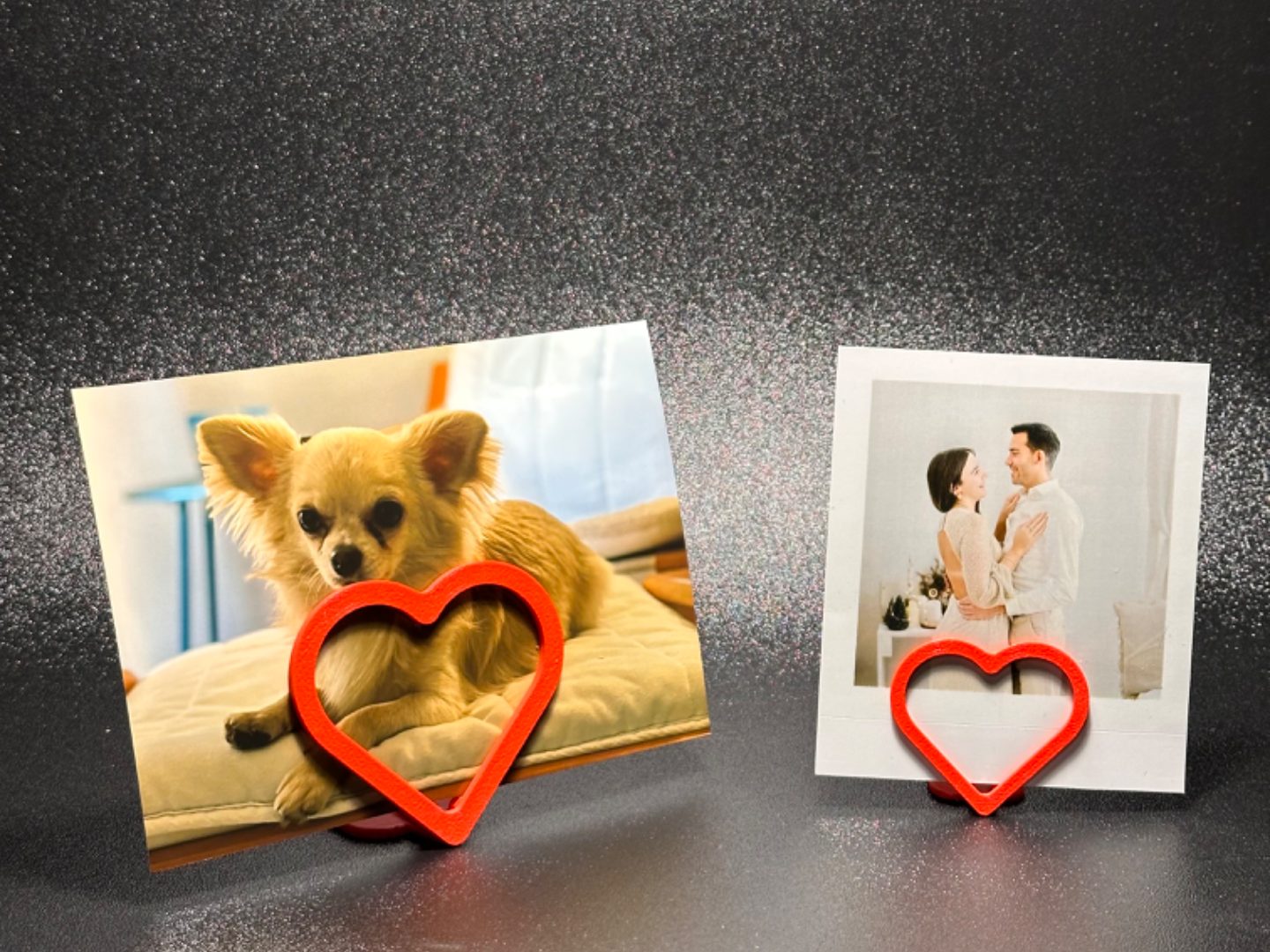 #34 CUORE porta foto cornice san Valentino regalo — vue 2