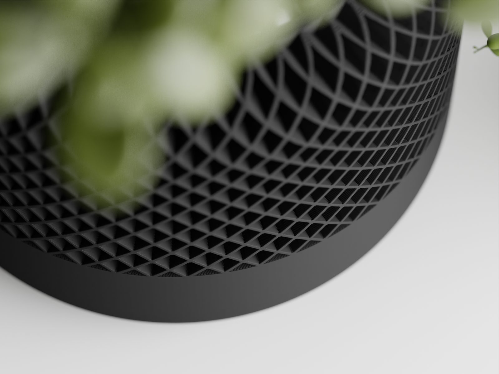#35 Modern Apple Home Pod Style Plant Pot Vases — vue 14