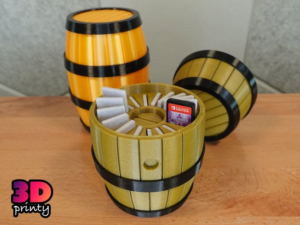 #36 Barrel Storage for Nintendo Switch Game Cartridges — vue 2
