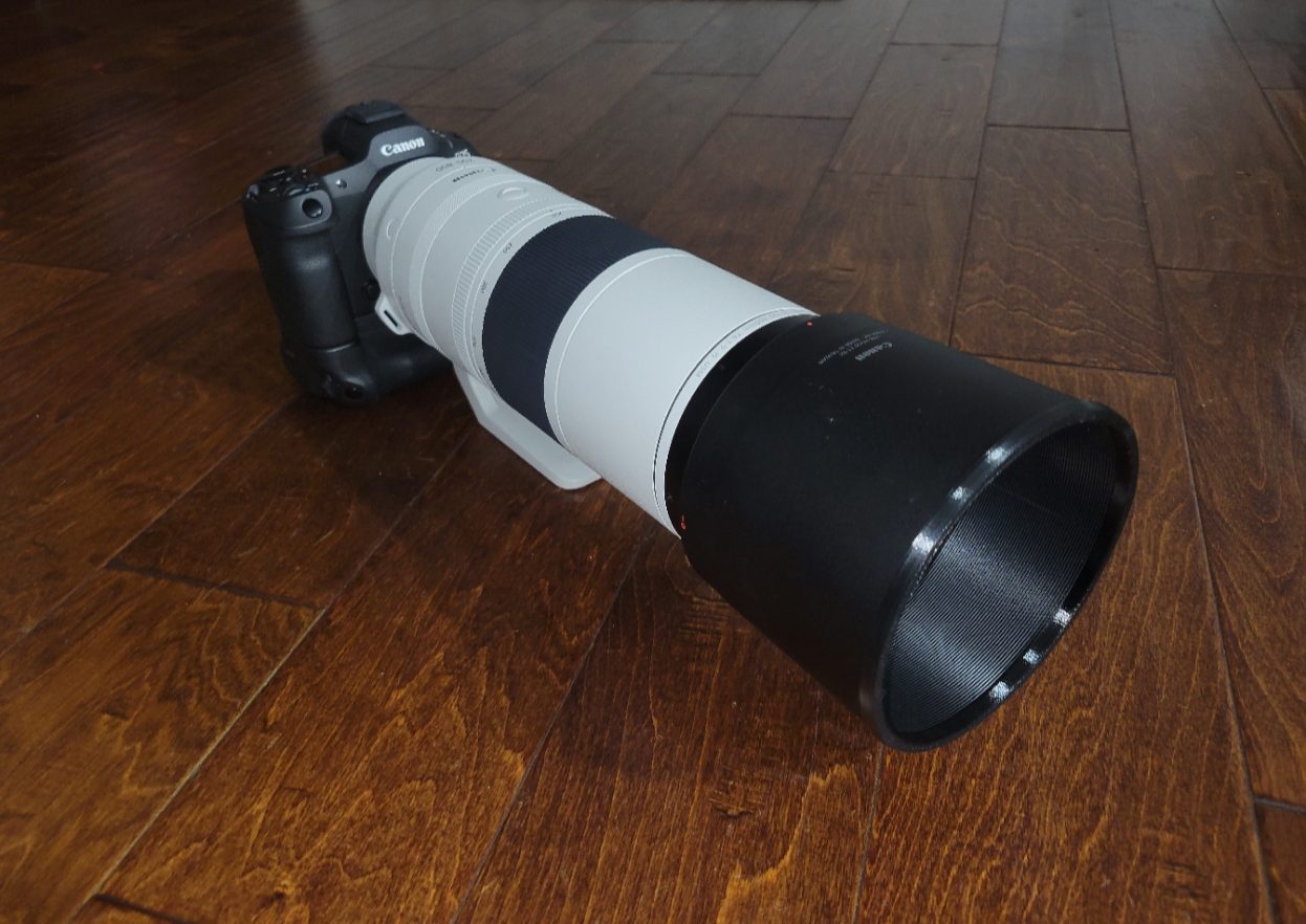 #36 Canon RF 200-800 Lens Hood Bumper — vue 1