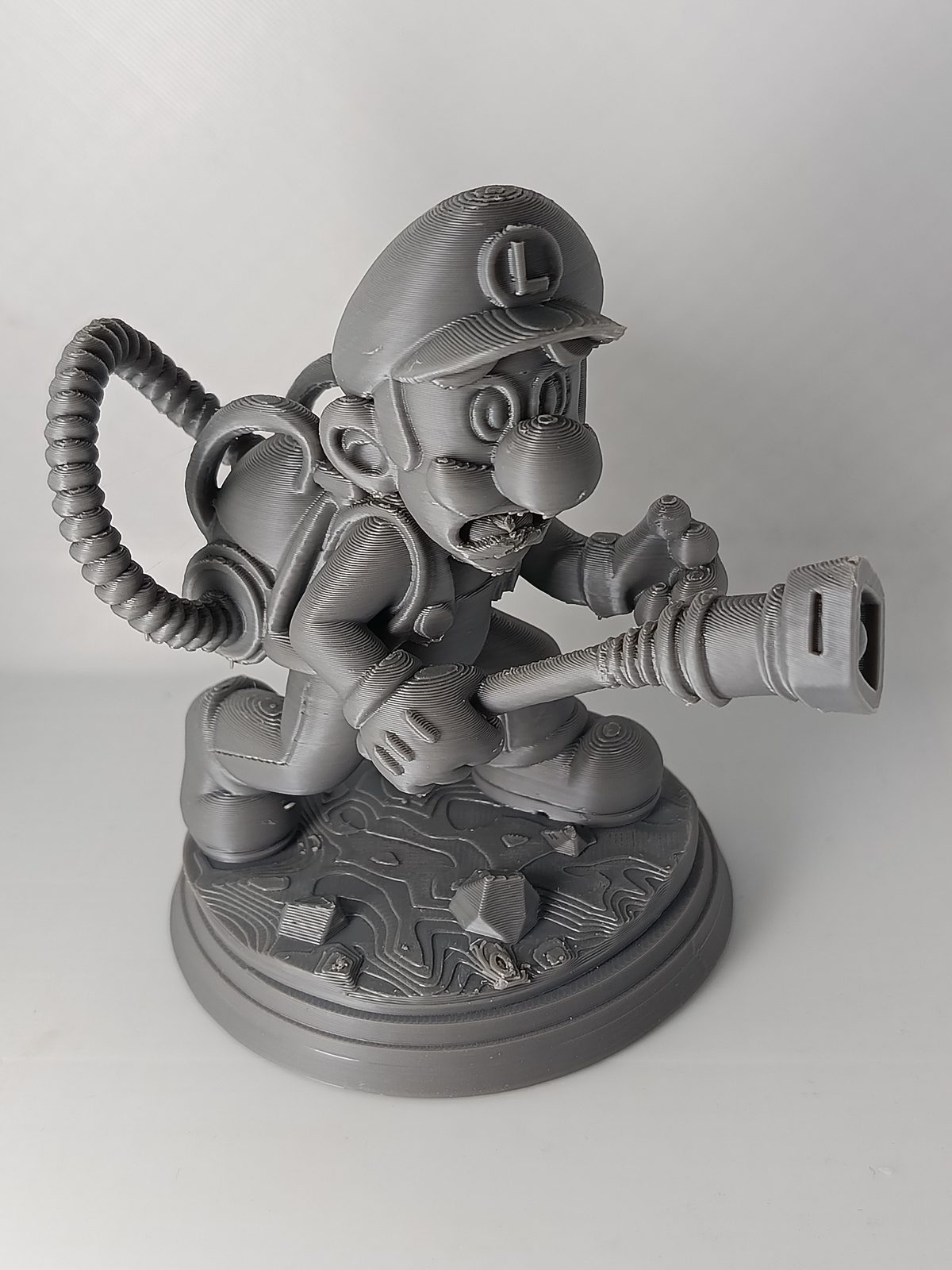 #36 Luigi torche Luigi Mansion Nintendo — vue 4