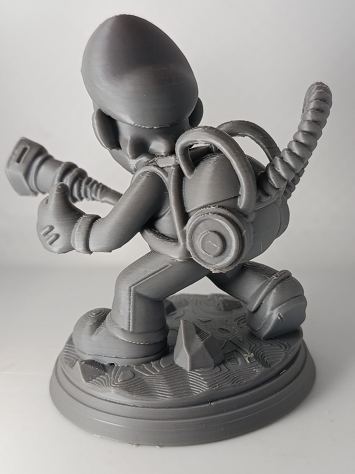 #36 Luigi torche Luigi Mansion Nintendo — vue 7