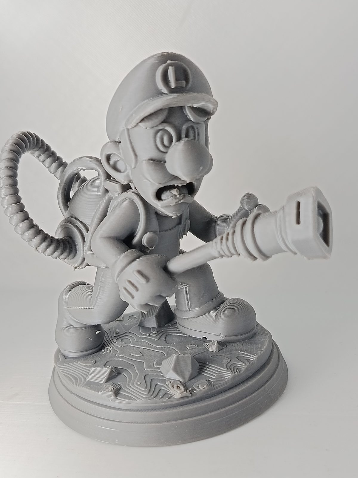 #36 Luigi torche Luigi Mansion Nintendo — vue 12