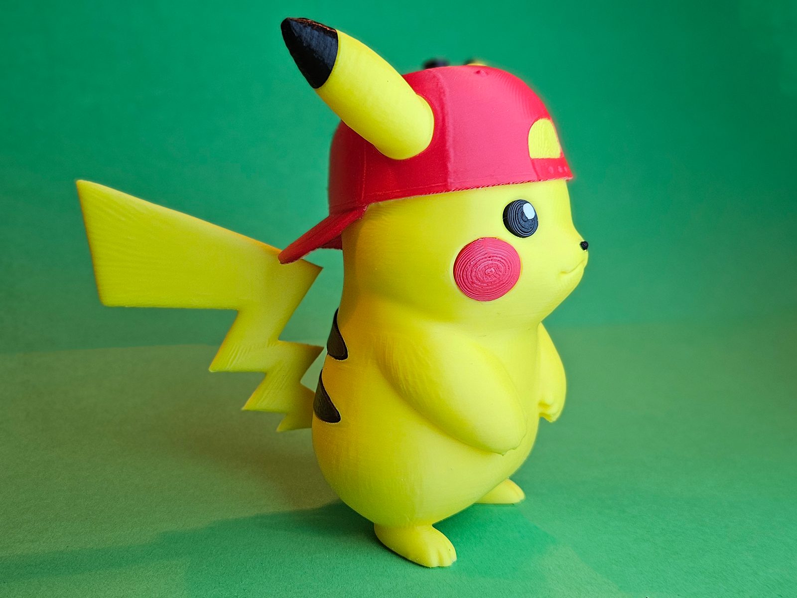 #36 Pikachu Pokemon with Cap - + AMS — vue 2