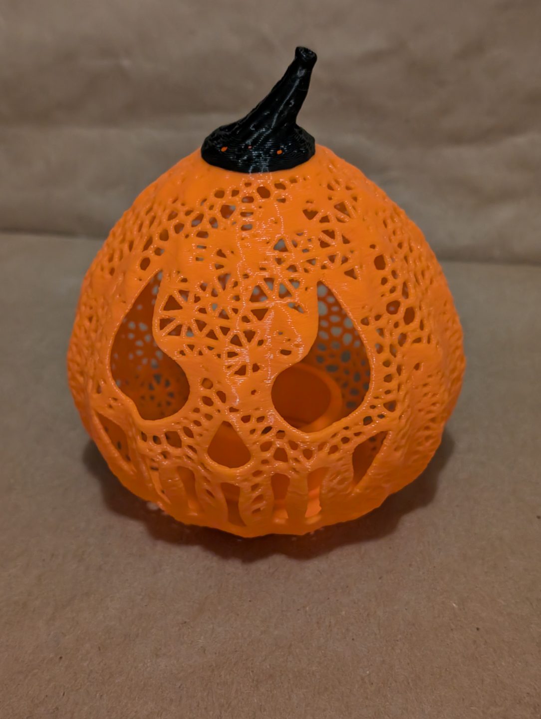#40 Halloween Skull Tear Pumpkin Lantern — vue 2