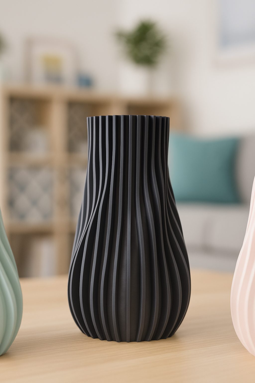 #41 Vase. Modern Flowing Sculptural Vase — vue 6
