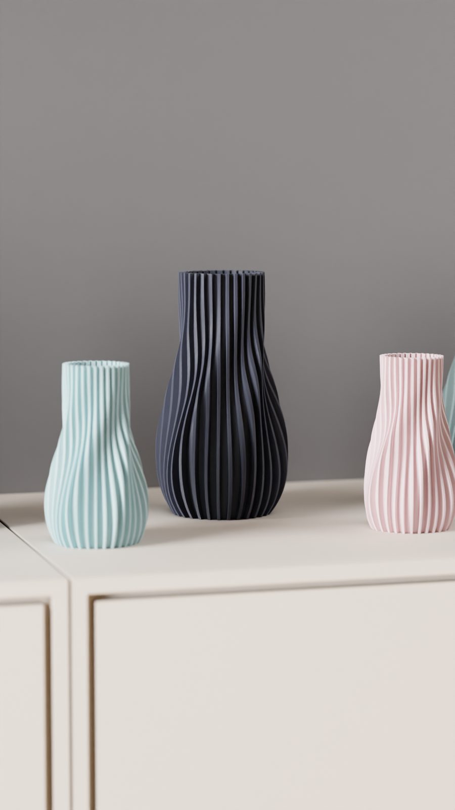 #41 Vase. Modern Flowing Sculptural Vase — vue 19