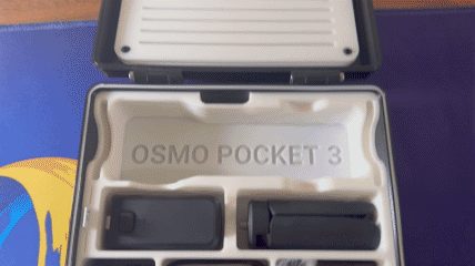 #44 DJI OSMO Pocket 3 Hard Case with AirTag Slot — vue 5