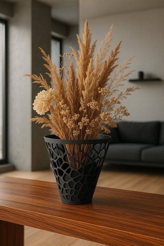#45 Bali Voronoi – Modern Decorative Vase — vue 6