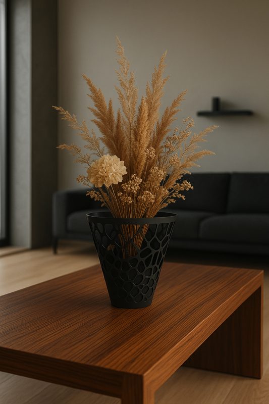 #45 Bali Voronoi – Modern Decorative Vase — vue 7