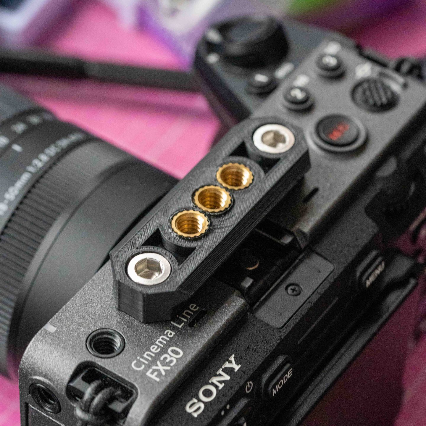 #46 Sony FX30 Nato Rails V2 — vue 3
