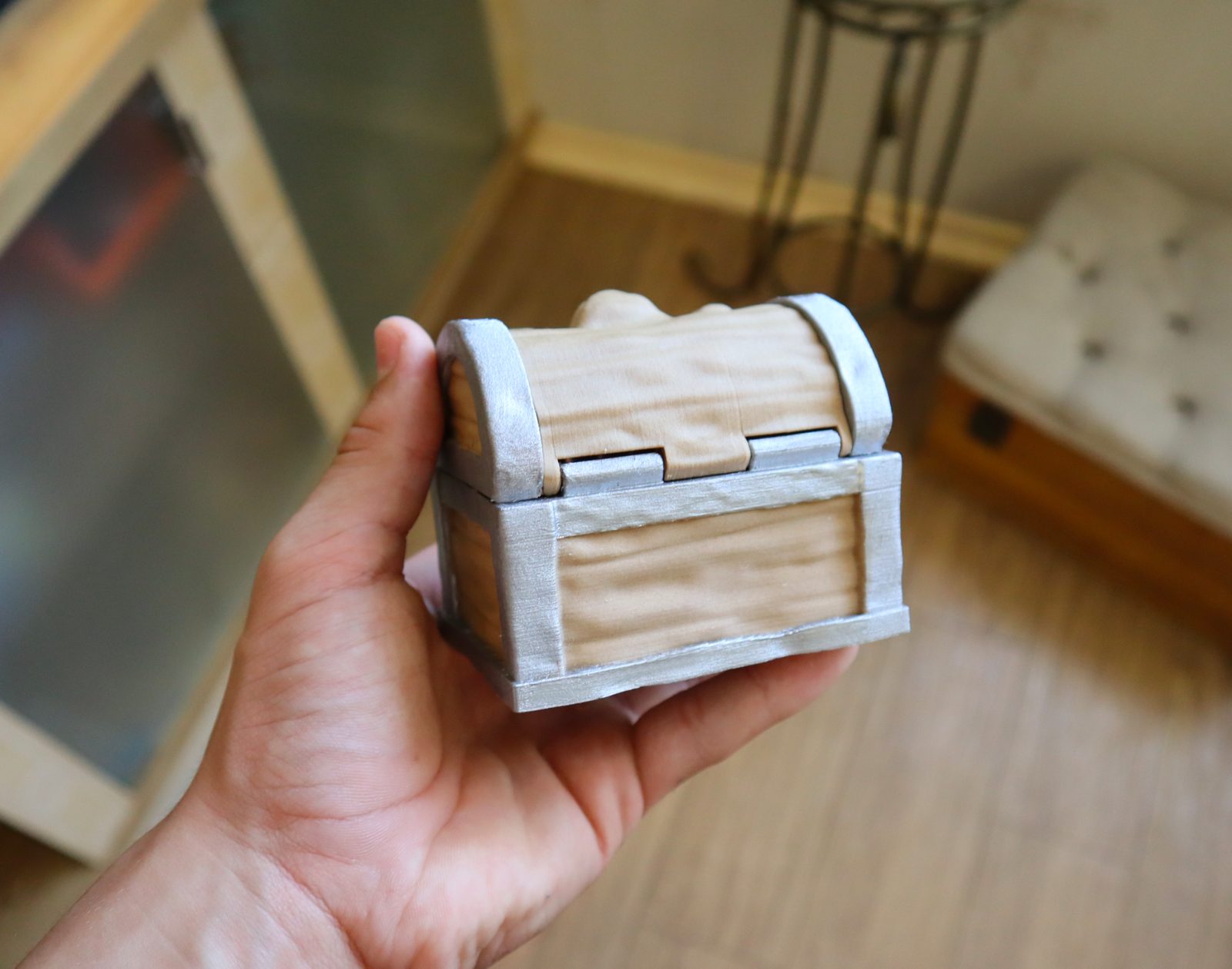 #46 Working Mimic Chest (with Double Bottom) — vue 11