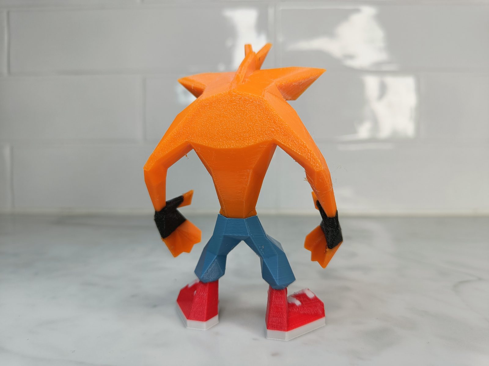 #47 Low poly retro Crash figure — vue 10