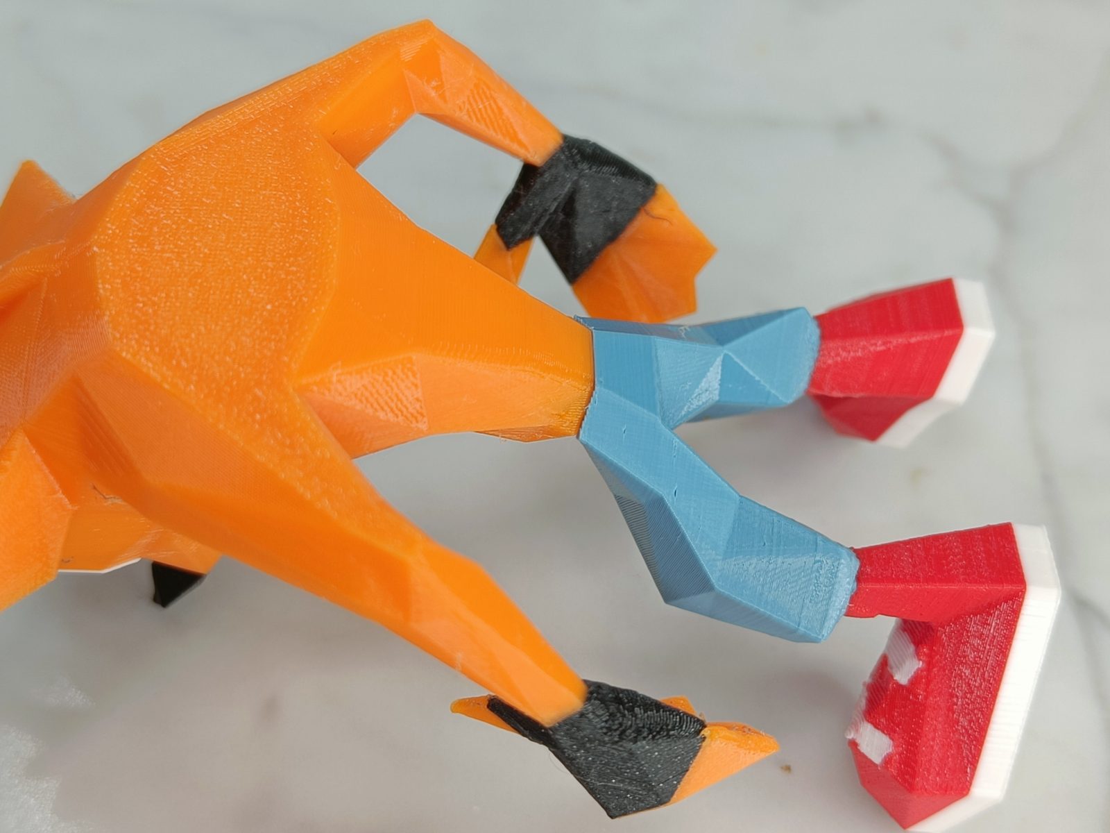 #47 Low poly retro Crash figure — vue 12
