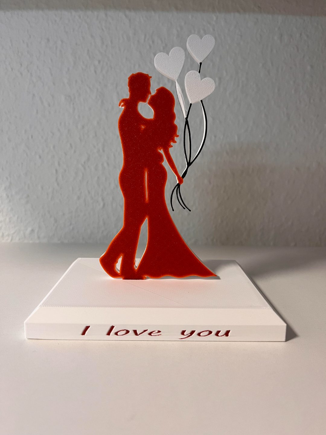 #49 I love you sculpture — vue 3