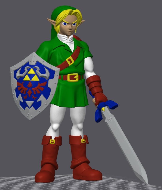 #49 Zelda Fan Art Link — vue 4