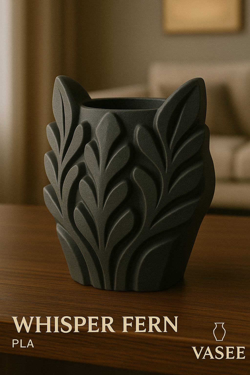 #53 Vase Art – totem organizer pot with tribal vibe — vue 3