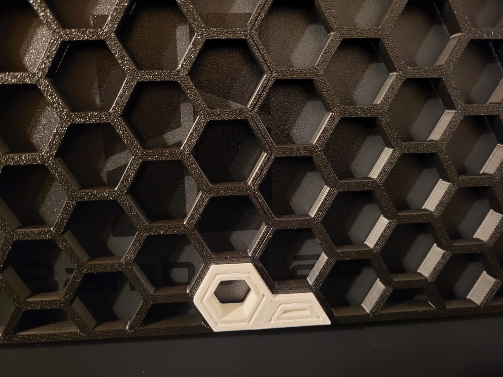 #54 HSW side halfed Connector for Honeycomb Wall — vue 2