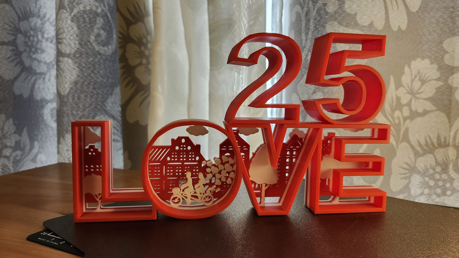 #54 Love sign with anniversary number — vue 9