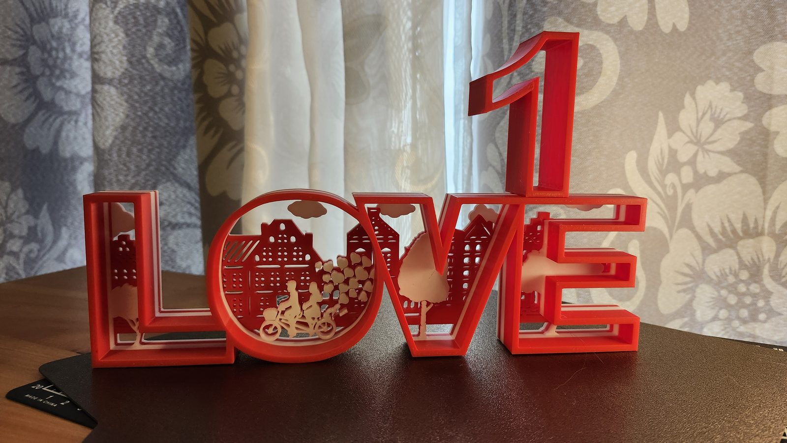 #54 Love sign with anniversary number — vue 13