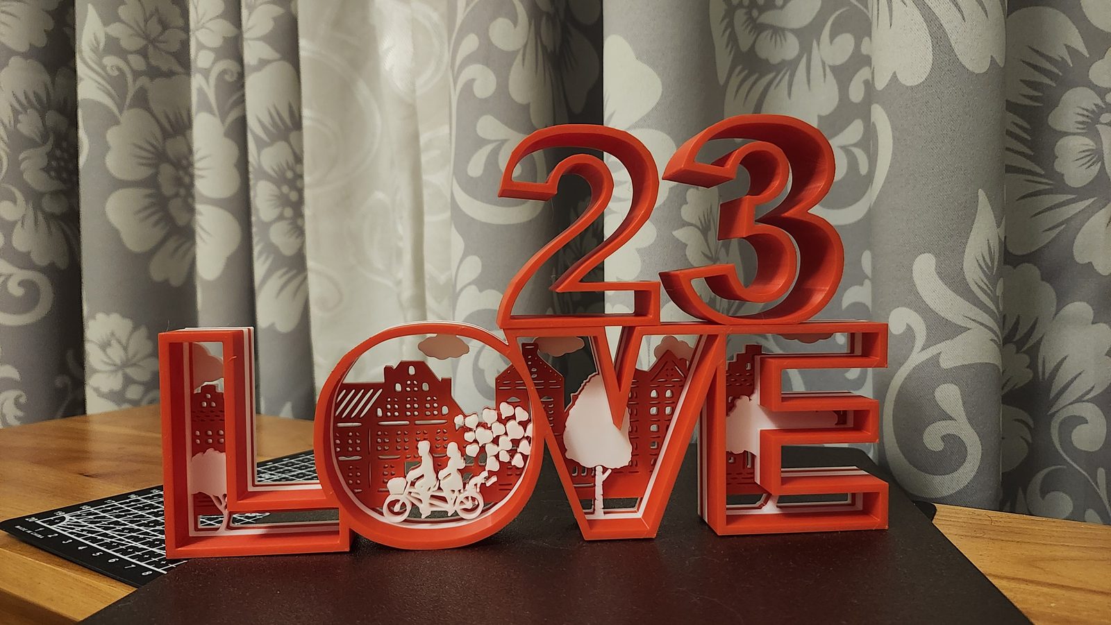 #54 Love sign with anniversary number — vue 20