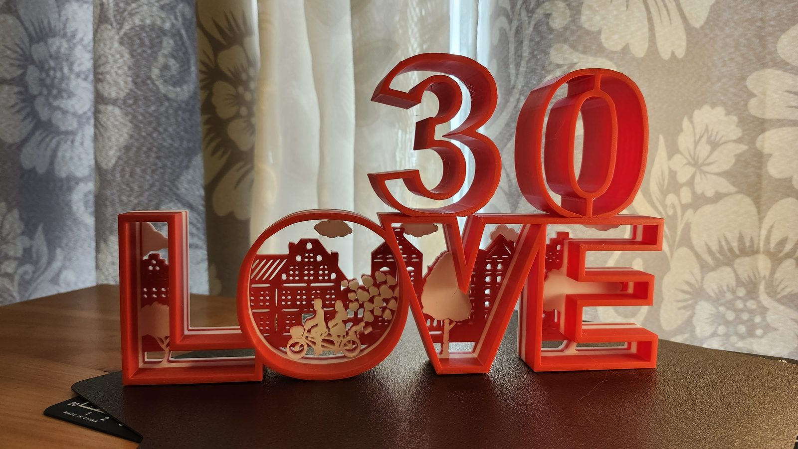 #54 Love sign with anniversary number — vue 22