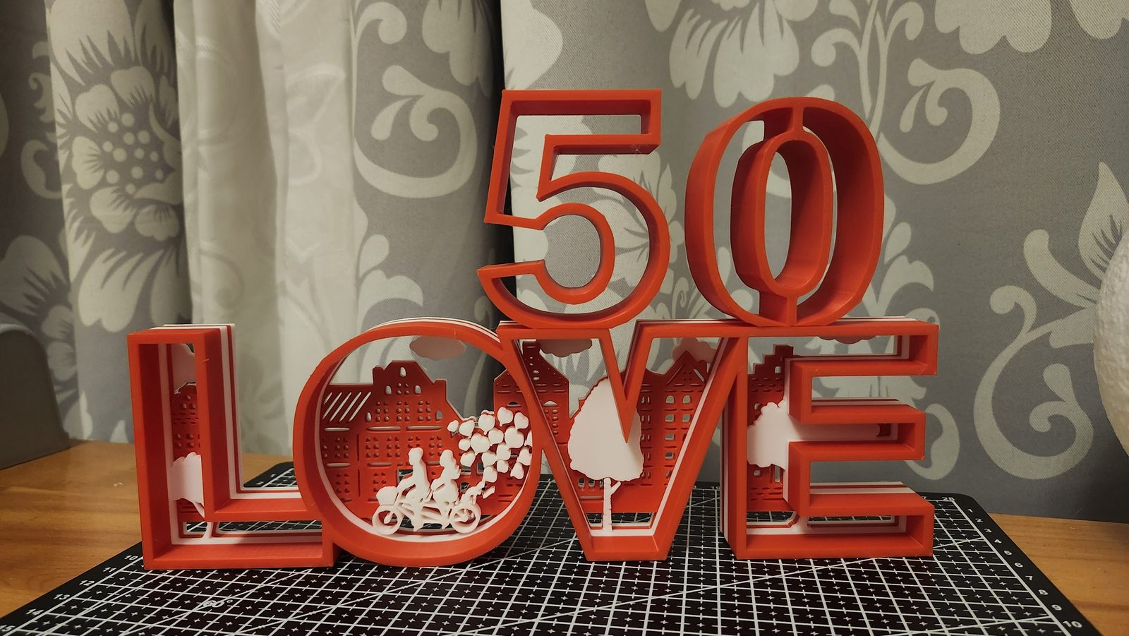 #54 Love sign with anniversary number — vue 24