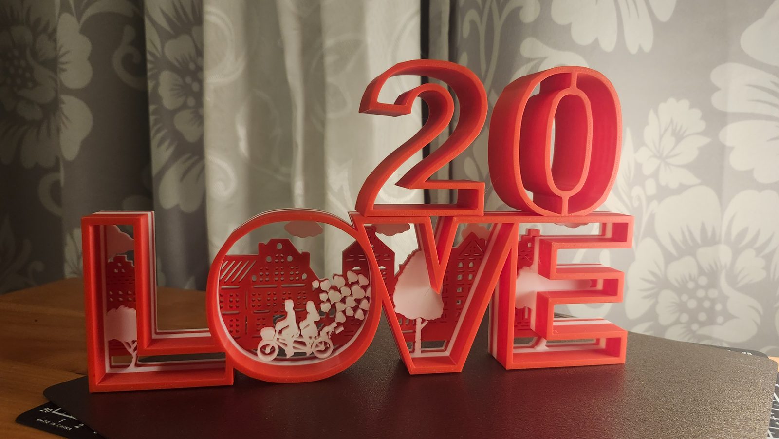 #54 Love sign with anniversary number — vue 27