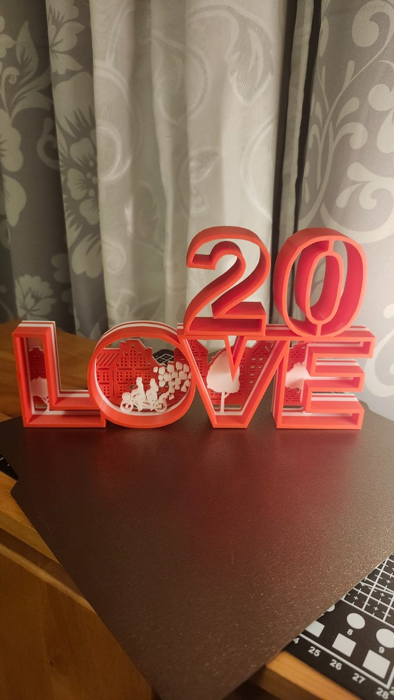 #54 Love sign with anniversary number — vue 28
