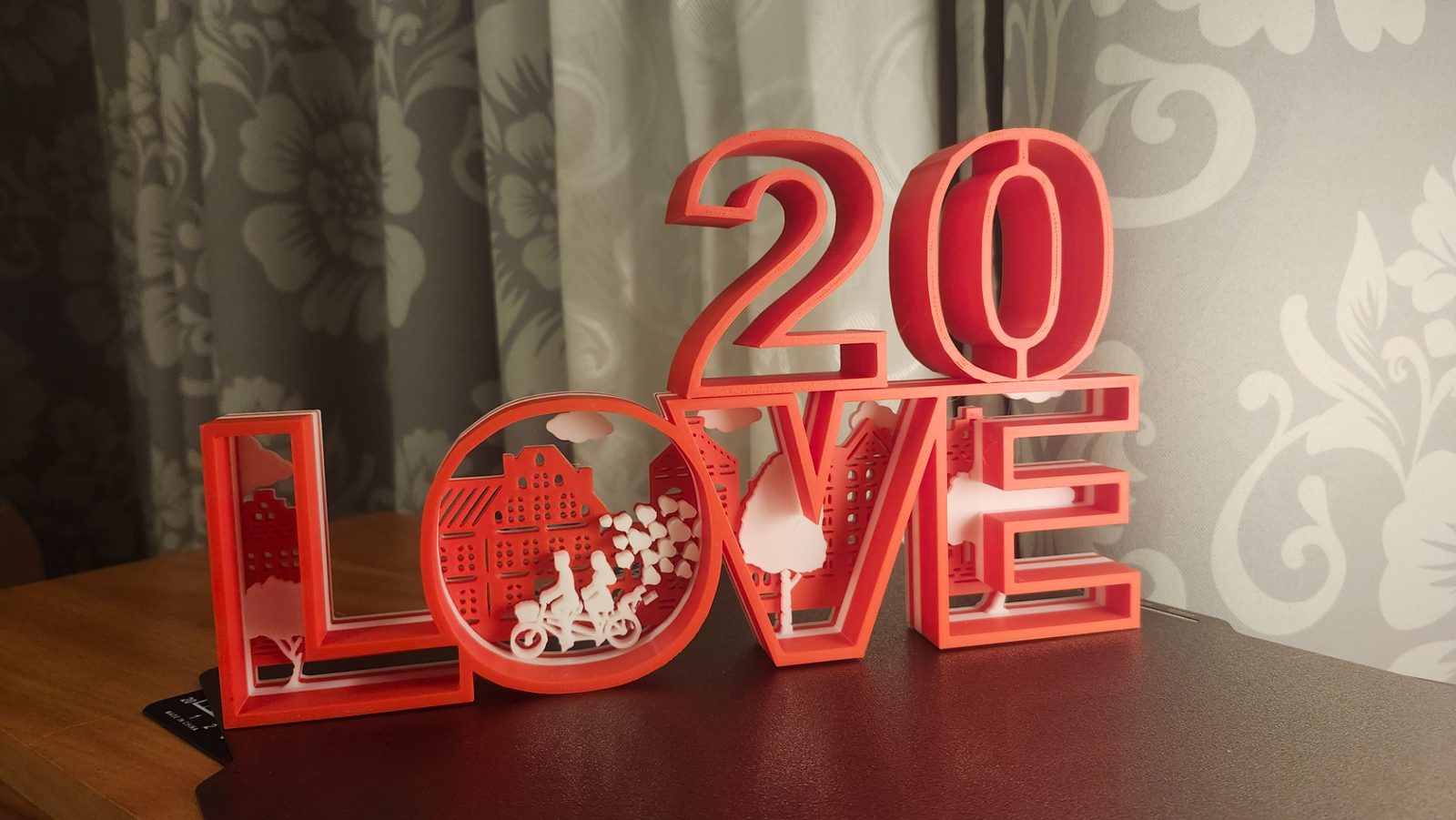 #54 Love sign with anniversary number — vue 29