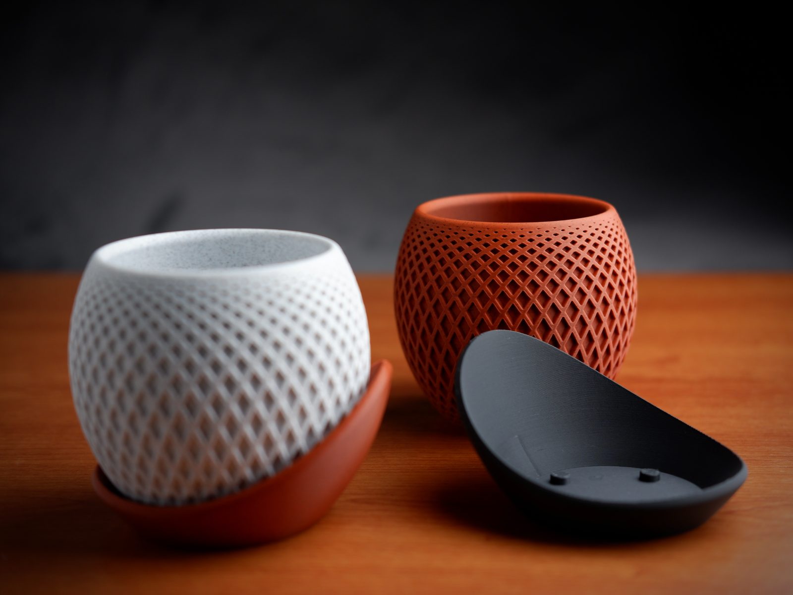 #58 Polygon Planter · Wrap Around Plate — vue 16