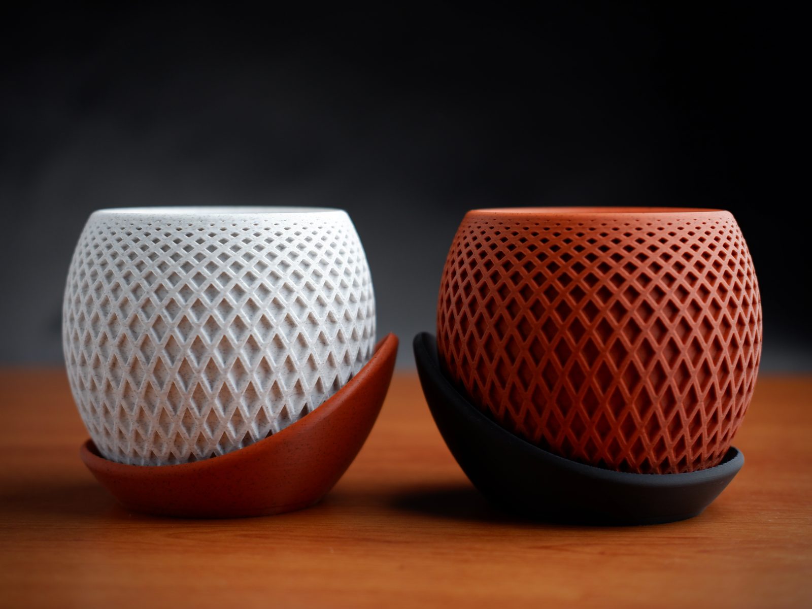 #58 Polygon Planter · Wrap Around Plate — vue 17