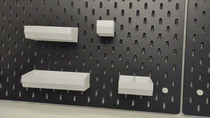 #58 Portable Ikea Skadis Tray — vue 8