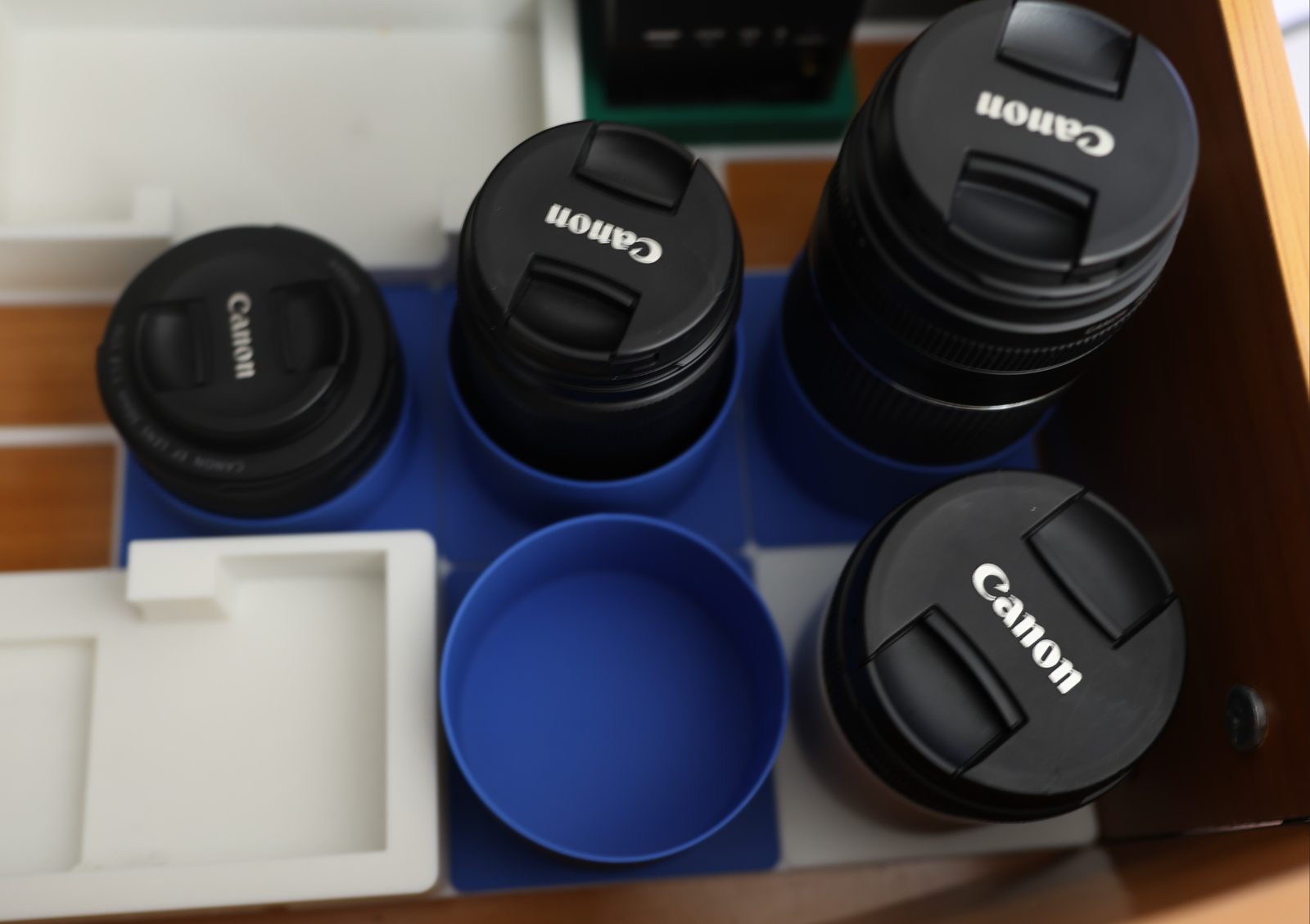 #59 Gridfinity Camera Lens Storage Bins — vue 1