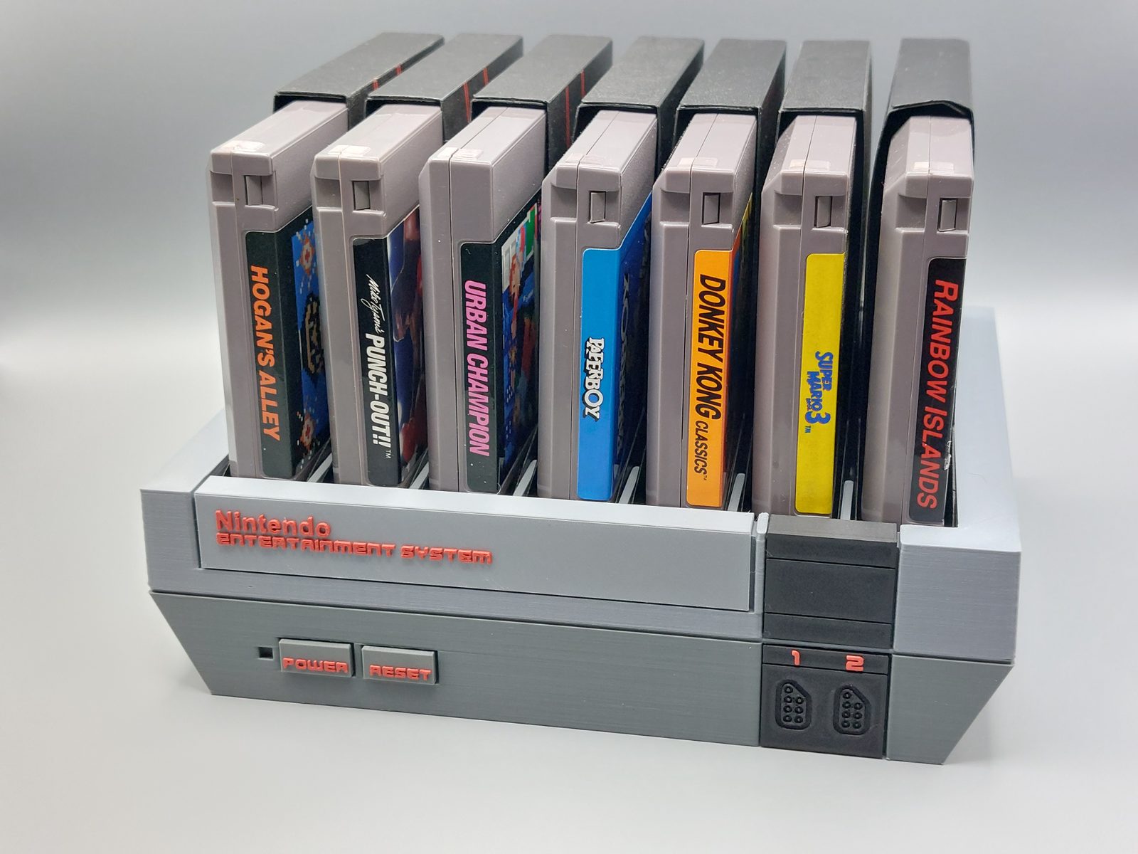 #59 Nintendo NES Game Cartridge Display Stand Holder — vue 4