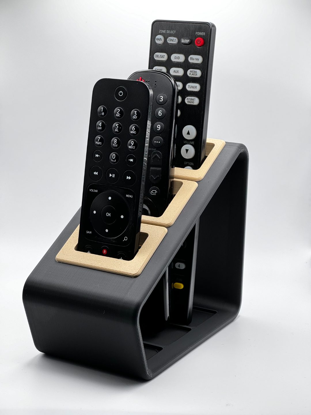 #60 Remotes Holder With Inserts — vue 5