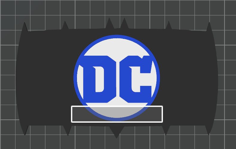 #61 Absolute Batman DC Logo - Bar Magnet - 6 inch — vue 5