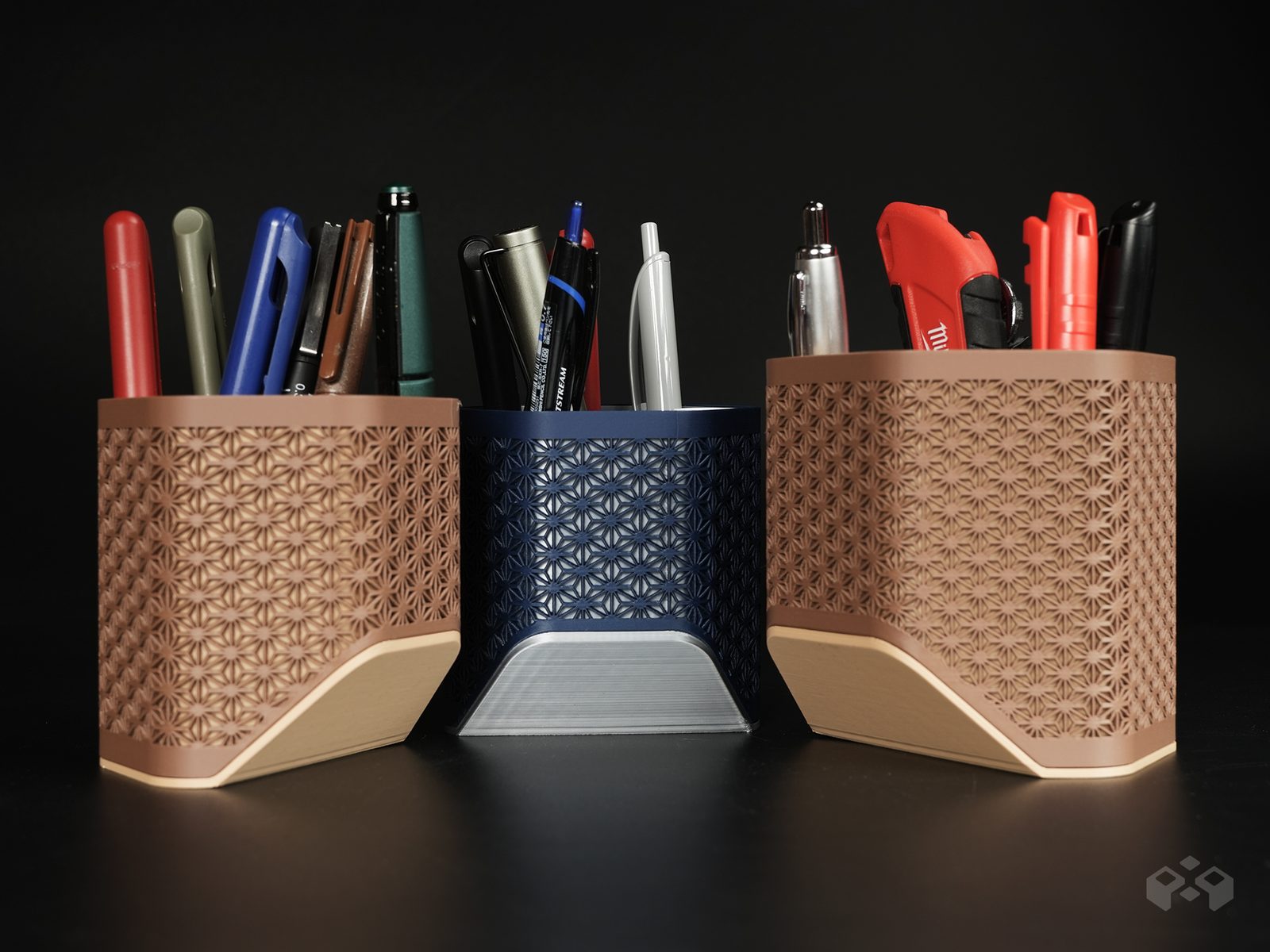#61 Asanoha Pen Holder - Desk Organizer — vue 13