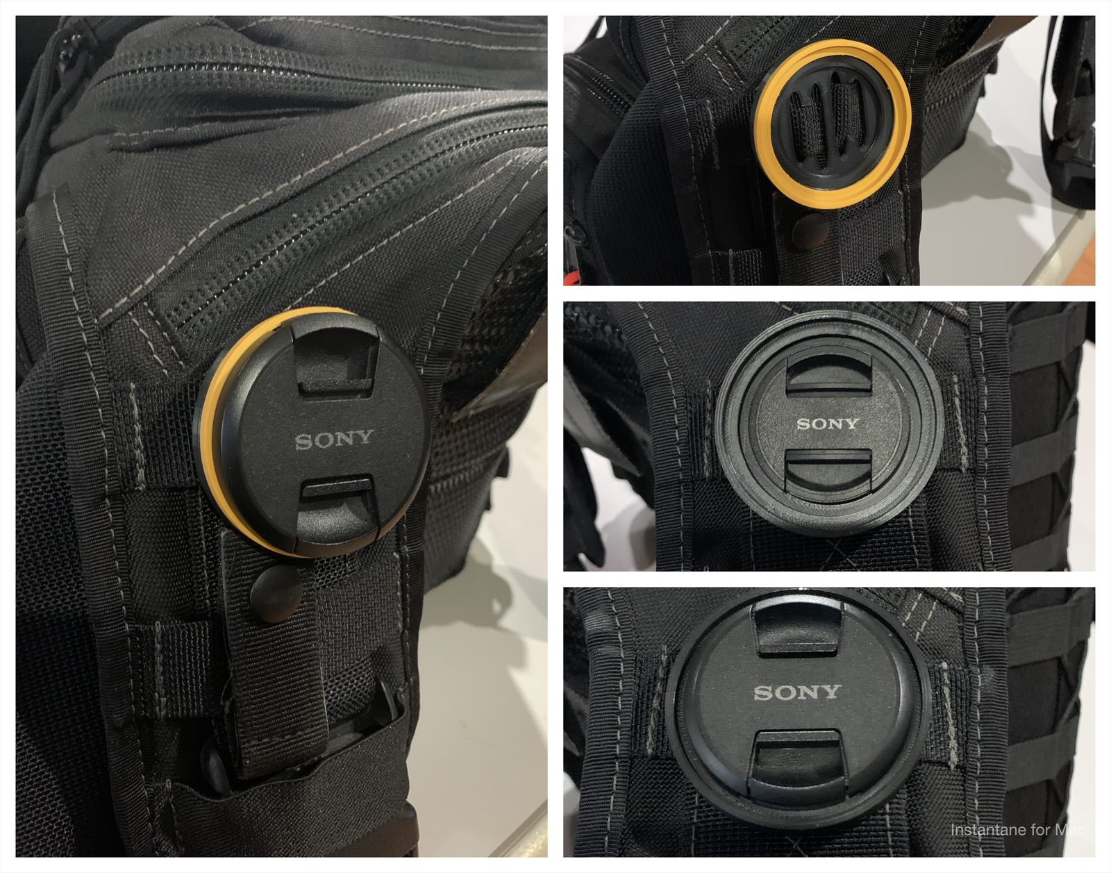 #61 Camera Lens Cap Holder (Triple Threat) — vue 2