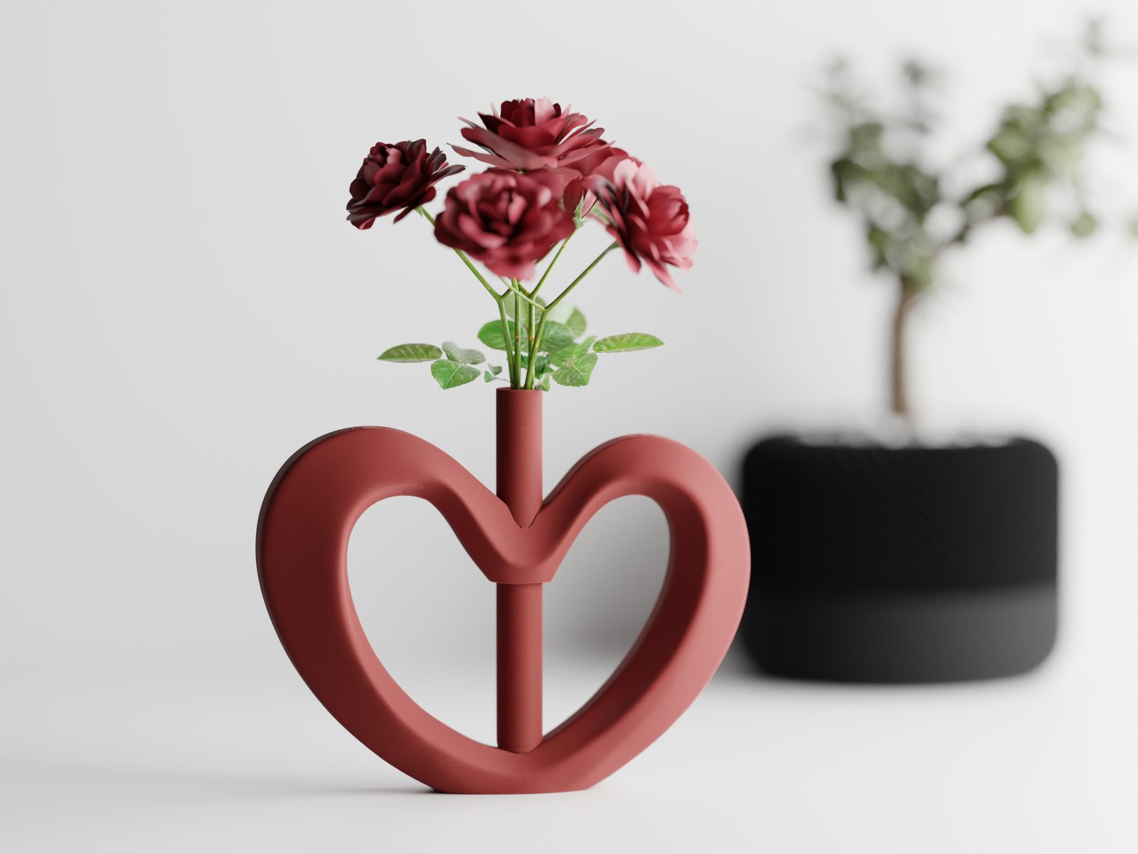#62 Valentines Heart Vase — vue 11