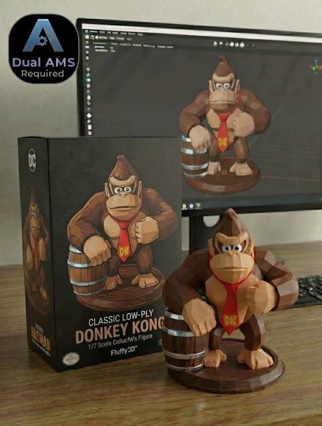 #63 Classic Donkey Kong 1 7 Scale Collectible — vue 4