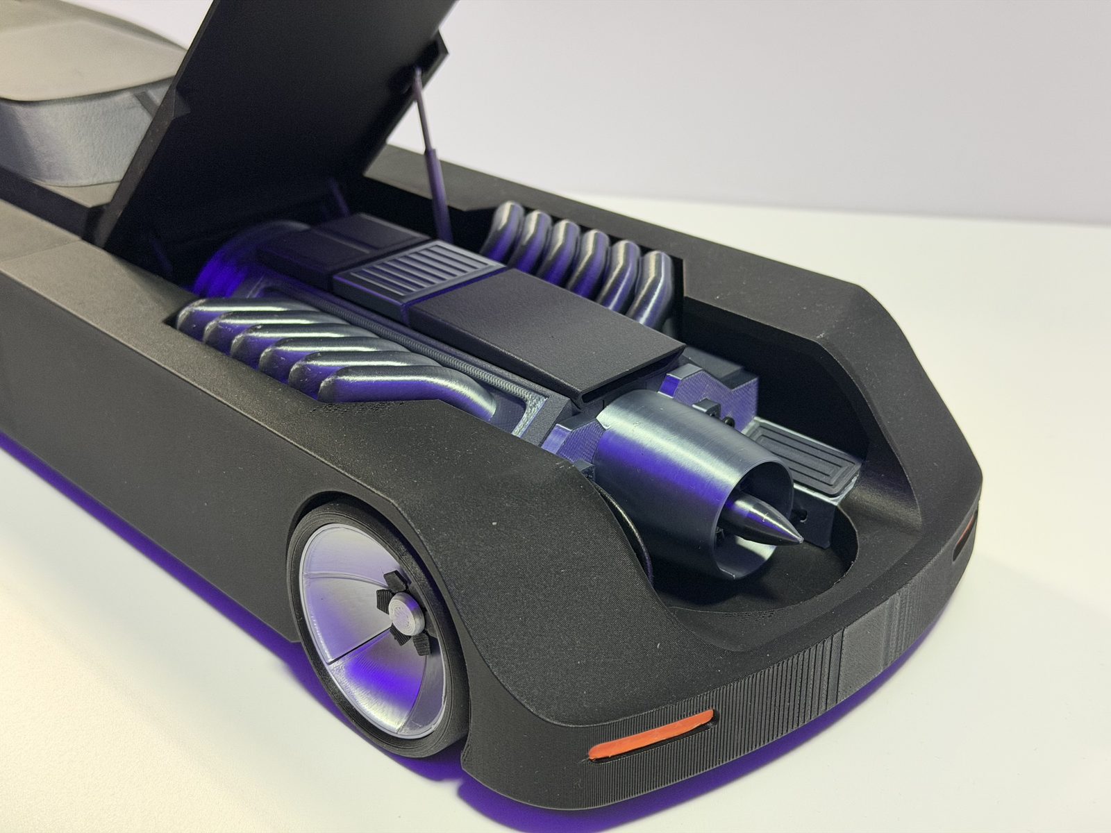 #63 The animated series Batmobile — vue 12