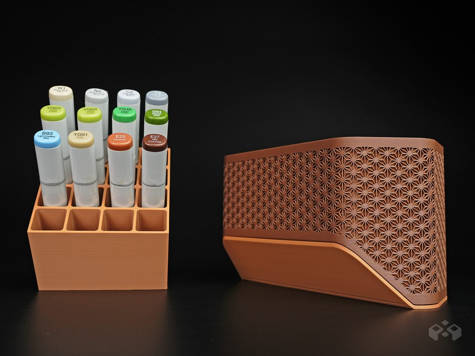 #64 Asanoha Pen Holder - Desk Organizer — vue 7