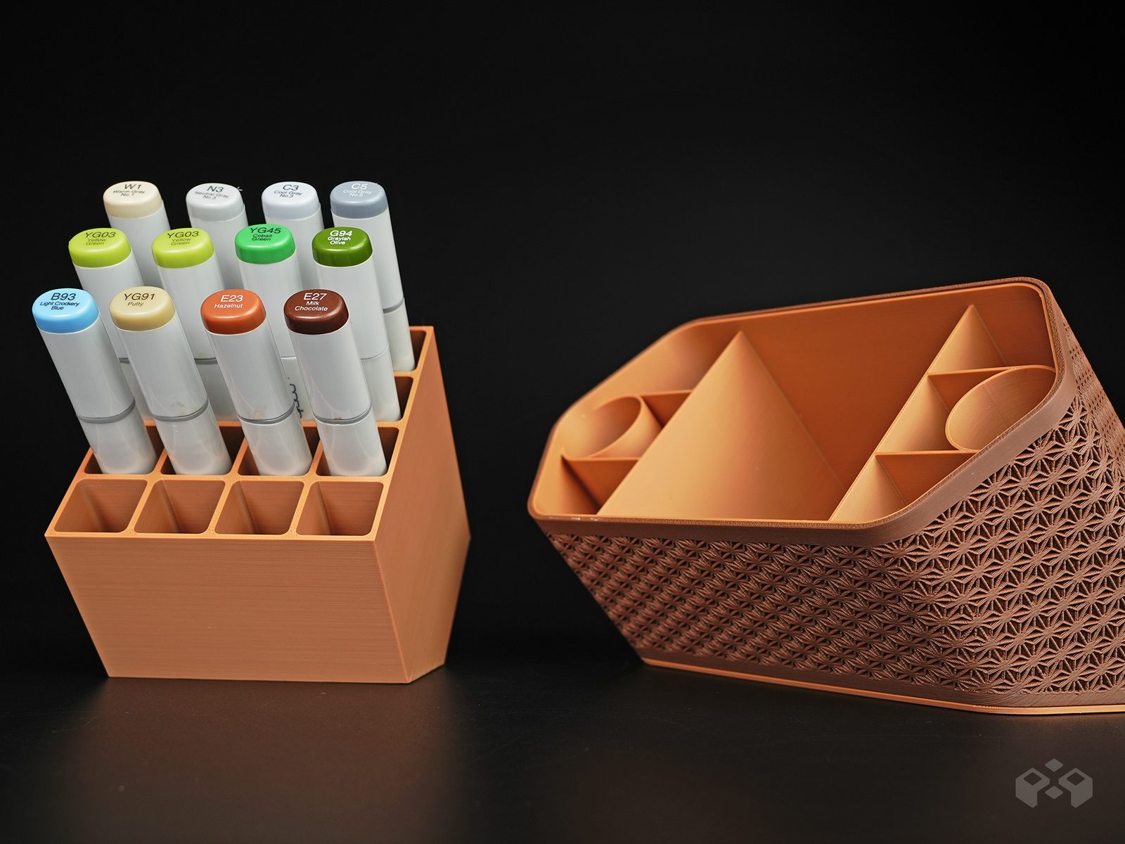 #64 Asanoha Pen Holder - Desk Organizer — vue 9