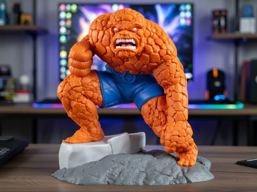#65 Fantastic Four The Thing Its Clobberin Time AMS — vue 1