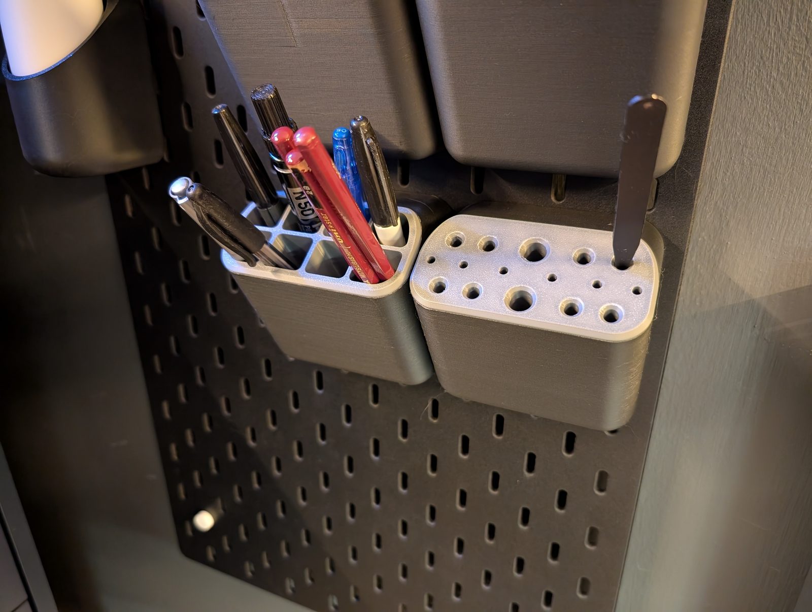 #65 Skadis Pockets Bins Tool holder — vue 7