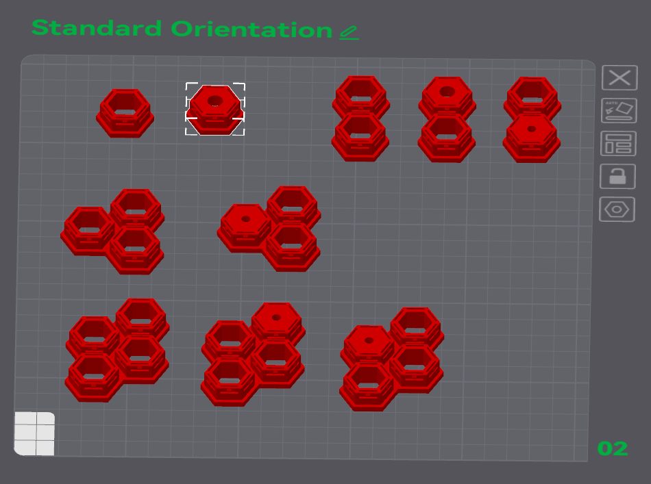 #66 HSW Accessory Set Attachment Connector Parts — vue 1